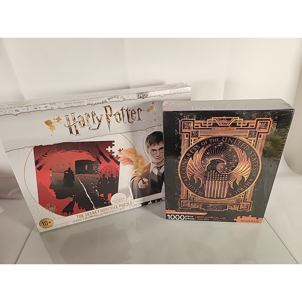 Harry Potter Fantastic Beasts Jigsaw Puzzle Lot Of 2‎ New 1000 Pieces Each